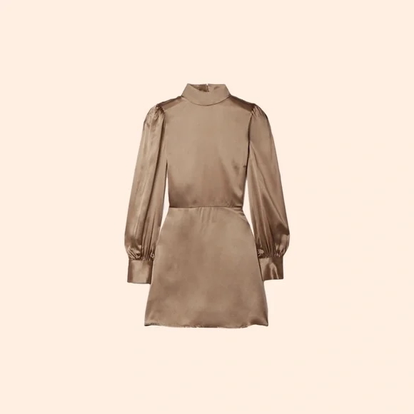 Reformation Kim Dress (Buff) - Picture 1 of 4